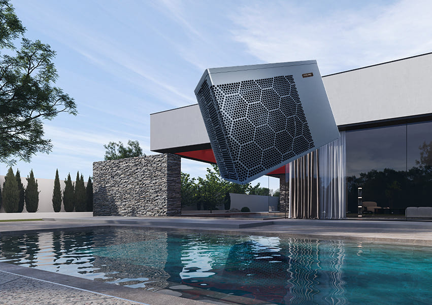 inverter heat pumps for pools