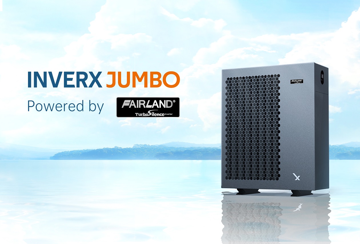 Fairland Introduces Latest Pool Heat Pump - INVERX Jumbo