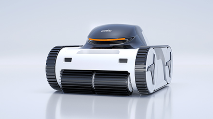 AI-wireless robotic pool cleaners
