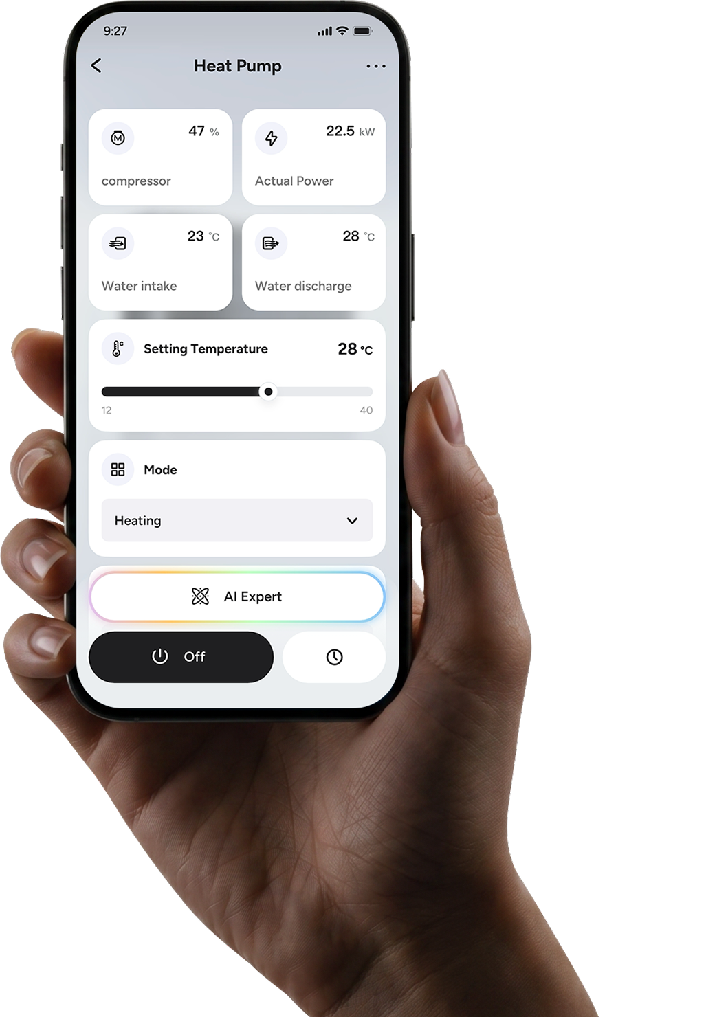 iGarden app interface across connected devices